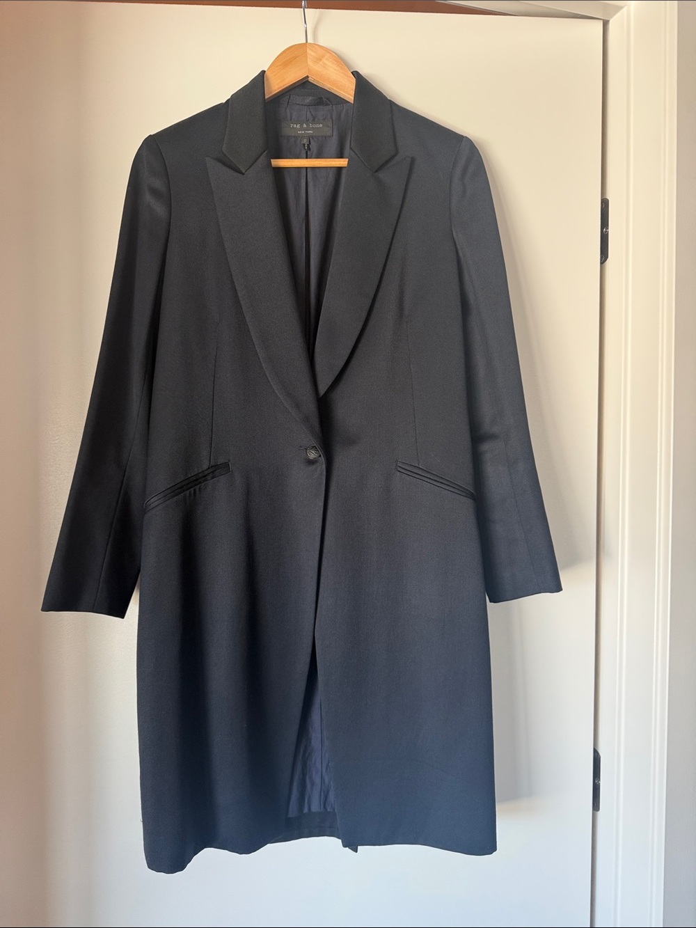 rag & bone Heritage Collection + Moon Wool- Long coat/blazer